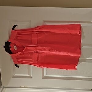 Parker Orange Silk Shirt